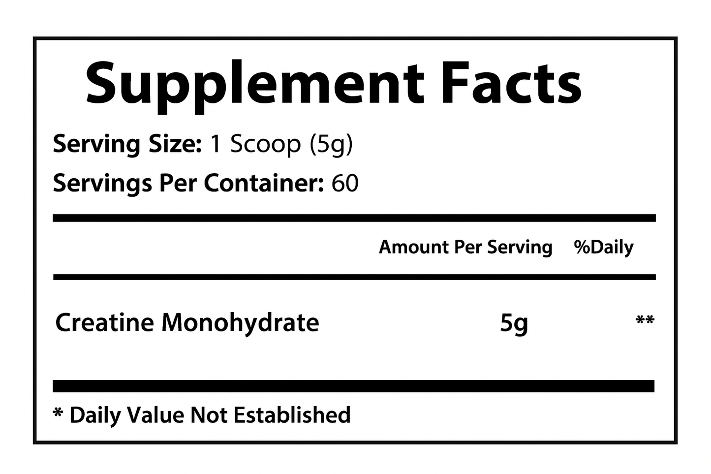 Creatine Powder  – Pure Strength & Performance Boost