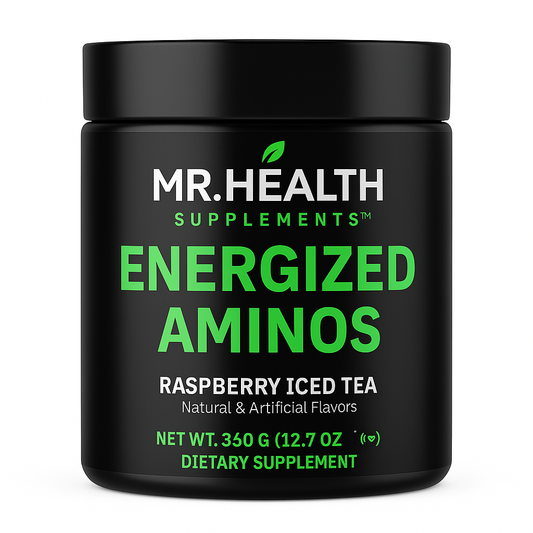Energized Aminos Raspberry Iced Tea