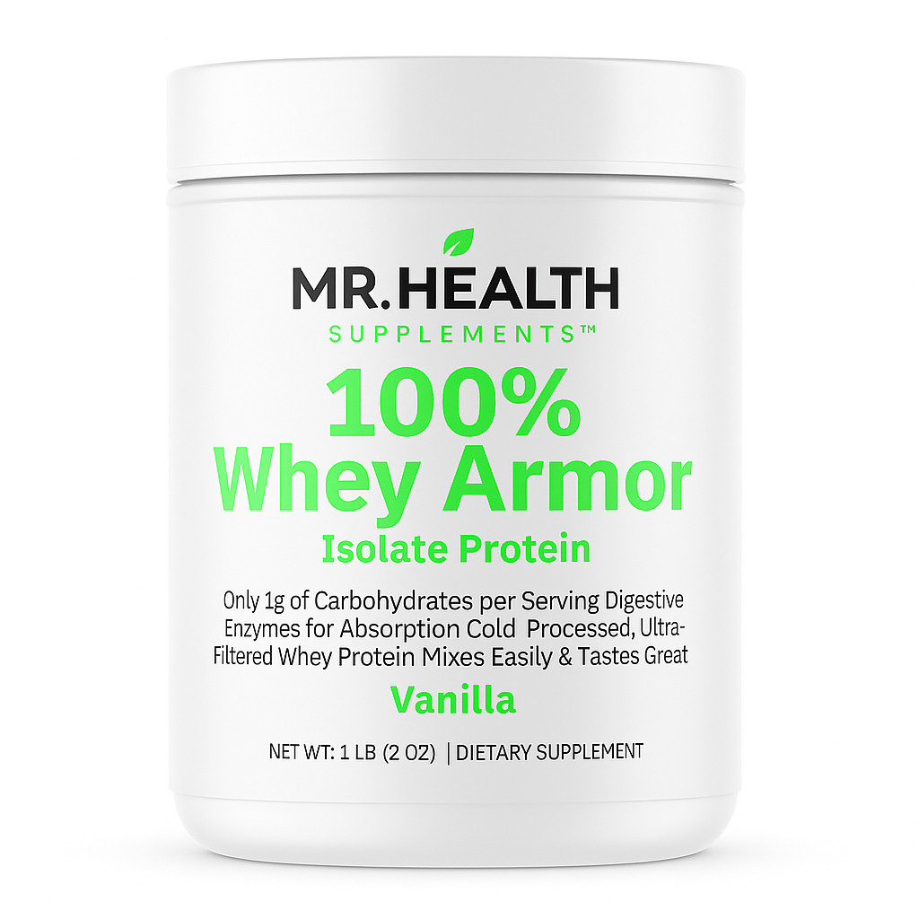 100% Whey Armor Isolate Protein Vanilla