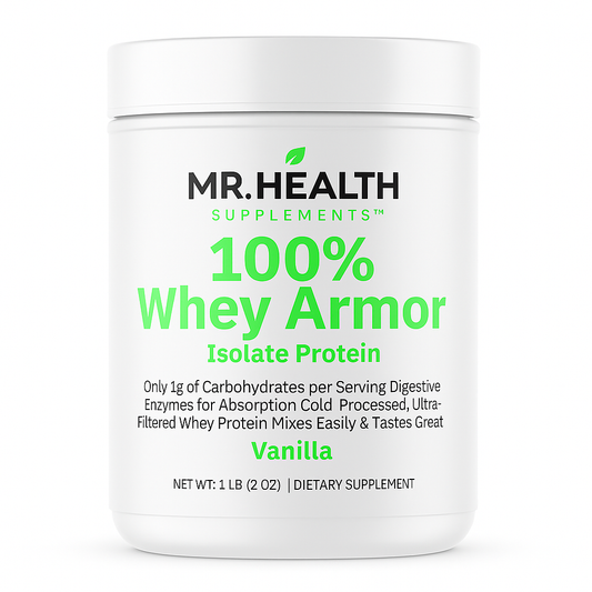 100% Whey Armor Isolate Protein Vanilla