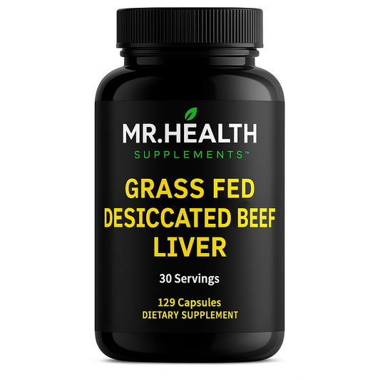 Grass Fed Desiccated Beef Liver