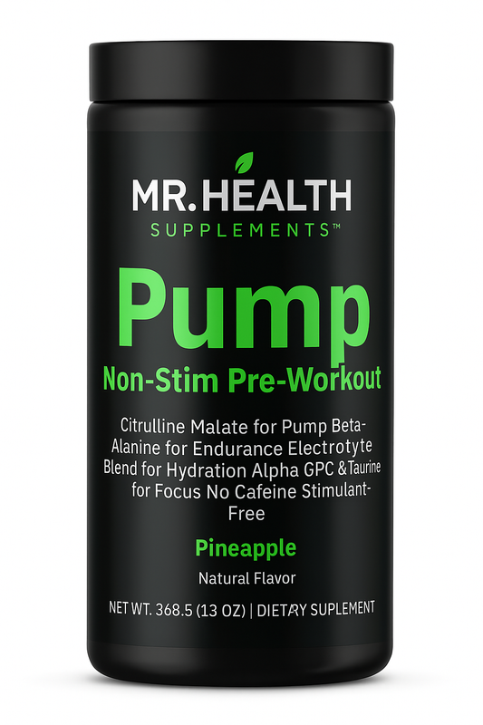 Pump Non-Stim Pre-Workout Cherry Blast 312g w/ Natural Flavor