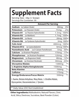 Pre-Workout (Watermelon)