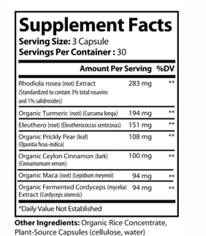 Premium Adaptogen Herb Botanicals