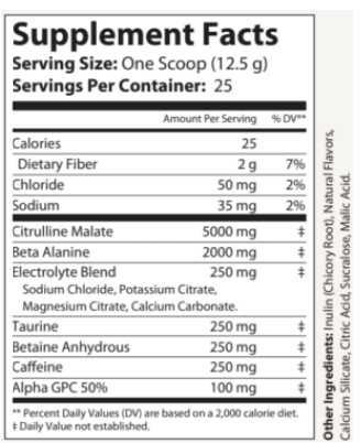 Pump Pre-Workout Georgia Peach Rings 312g