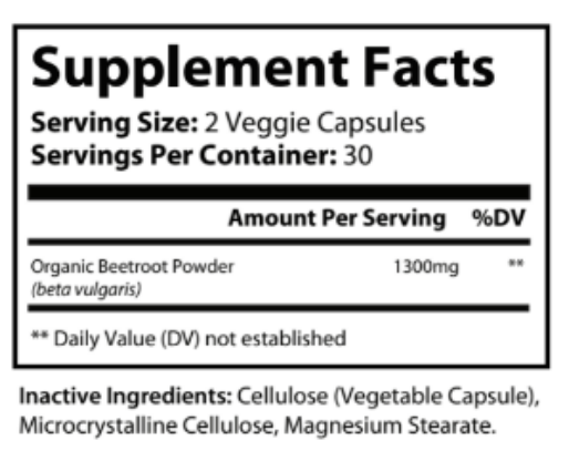 Organic Beetroot – Natural Energy & Circulation Support