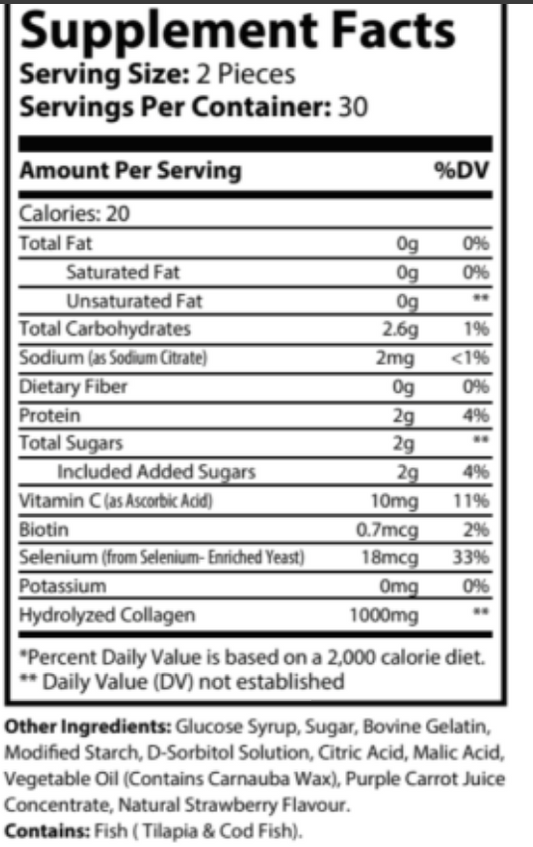 Collagen Gummies – Beauty & Wellness Support