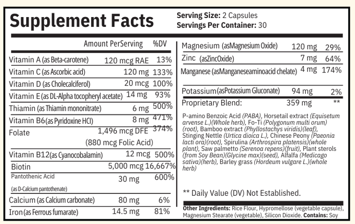 Hair, Skin & Nails Plus