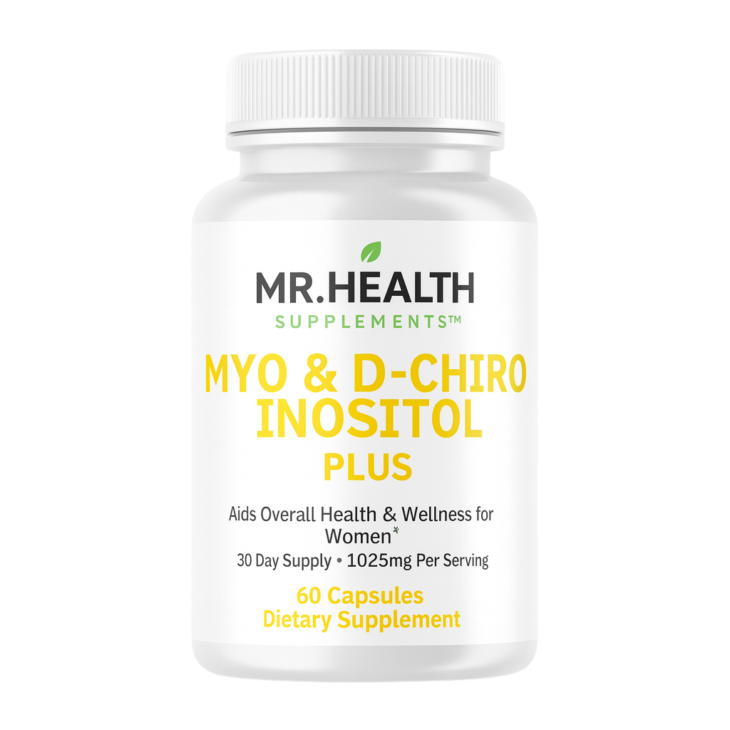 Myo & D-Chiro Inositol Plus – Hormonal & Reproductive Support
