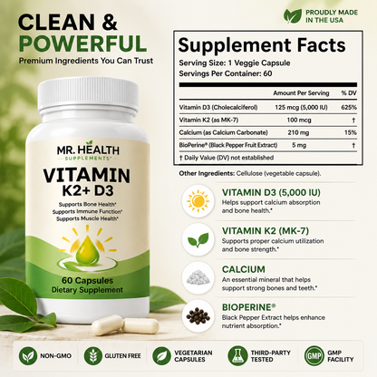 Vitamin K2 + D3
