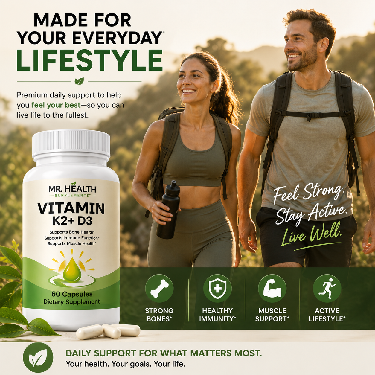 Vitamin K2 + D3