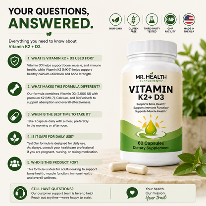 Vitamin K2 + D3