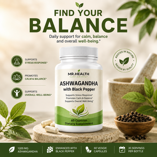 Ashwagandha with Black Pepper
