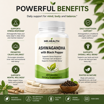 Ashwagandha with Black Pepper