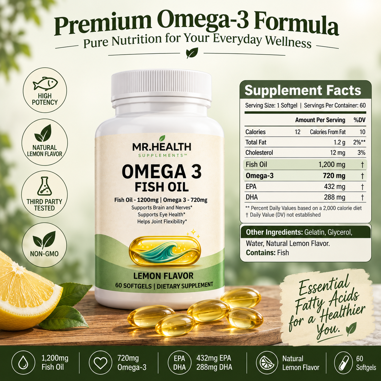 Omega 3 Fish Oil