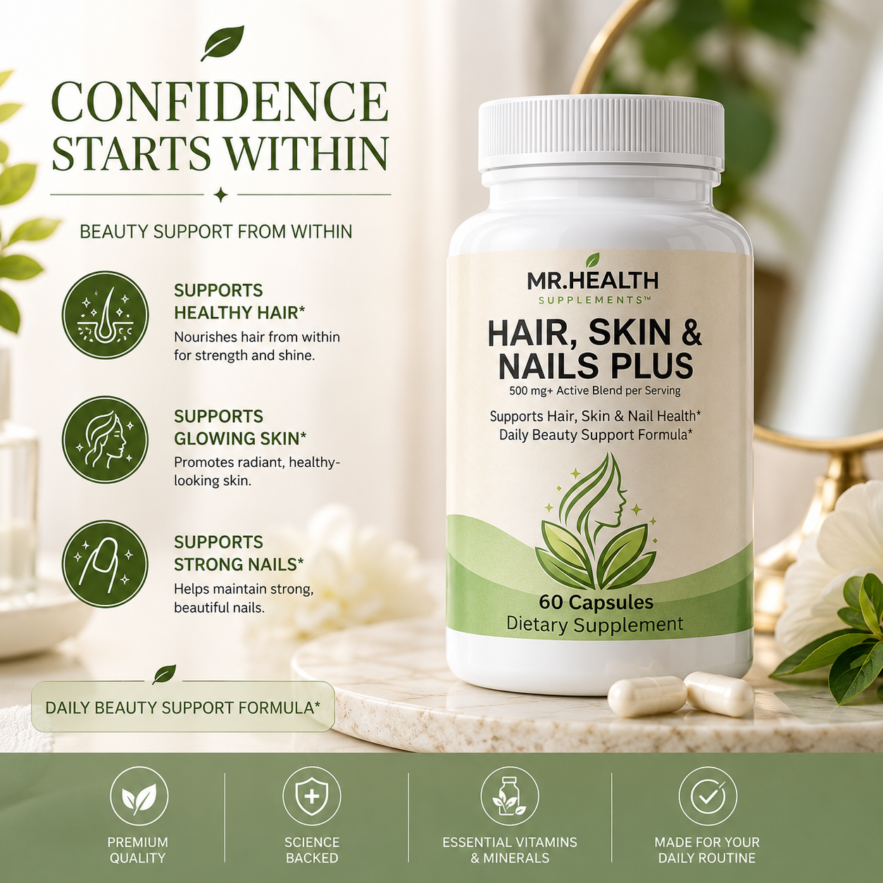 Hair, Skin & Nails Plus