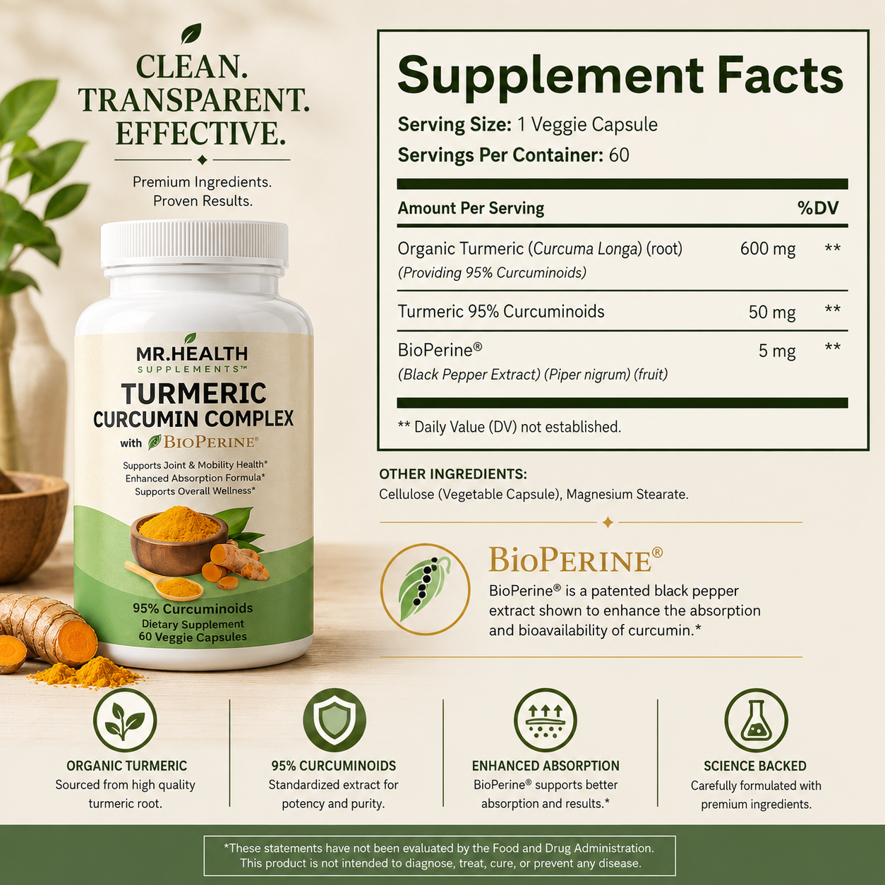 Turmeric Curcumin Complex