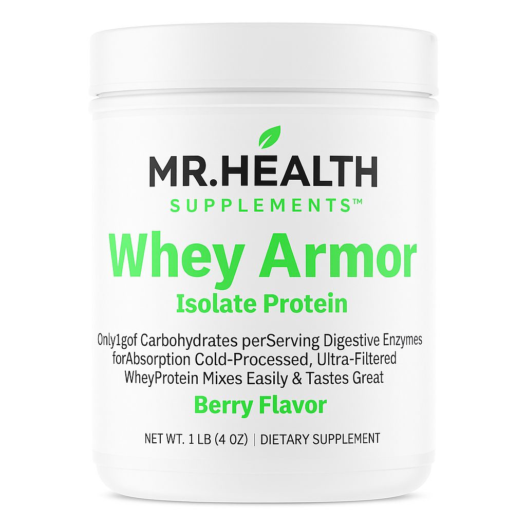1lb Whey Armor Isolate Protein Berry