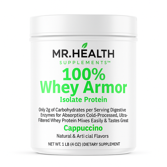 100% Whey Armor Isolate Protein Cappuccino