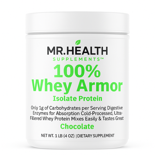 100% Whey Armor Isolate Protein Chocolate