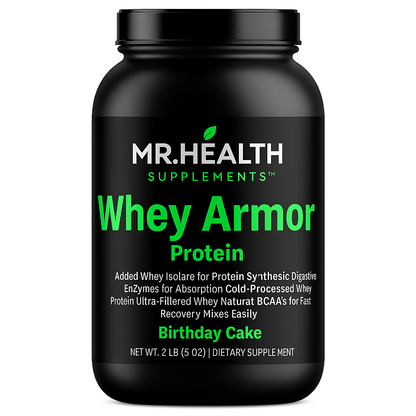 Whey Armor Isolate Protein – Birthday Cake