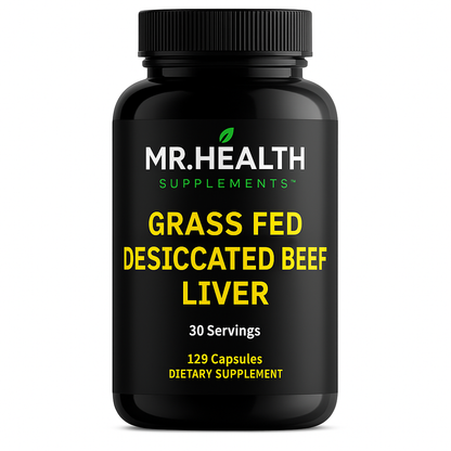 Grass Fed Desiccated Beef Liver