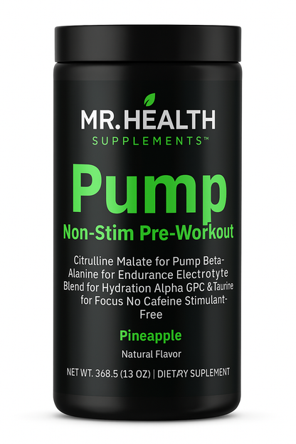 Pump Non-Stim Pre-Workout Cherry Blast 312g w/ Natural Flavor