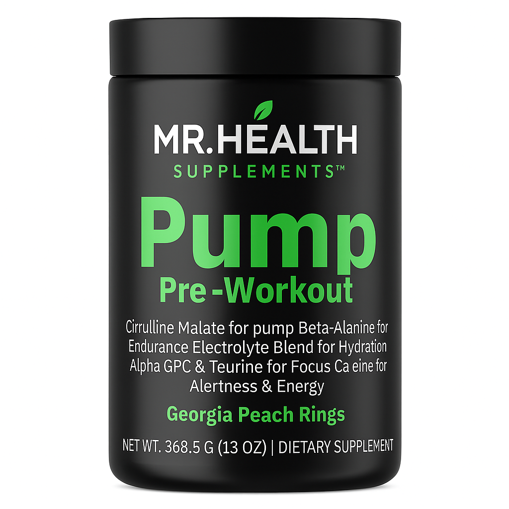 Pump Pre-Workout Georgia Peach Rings 312g