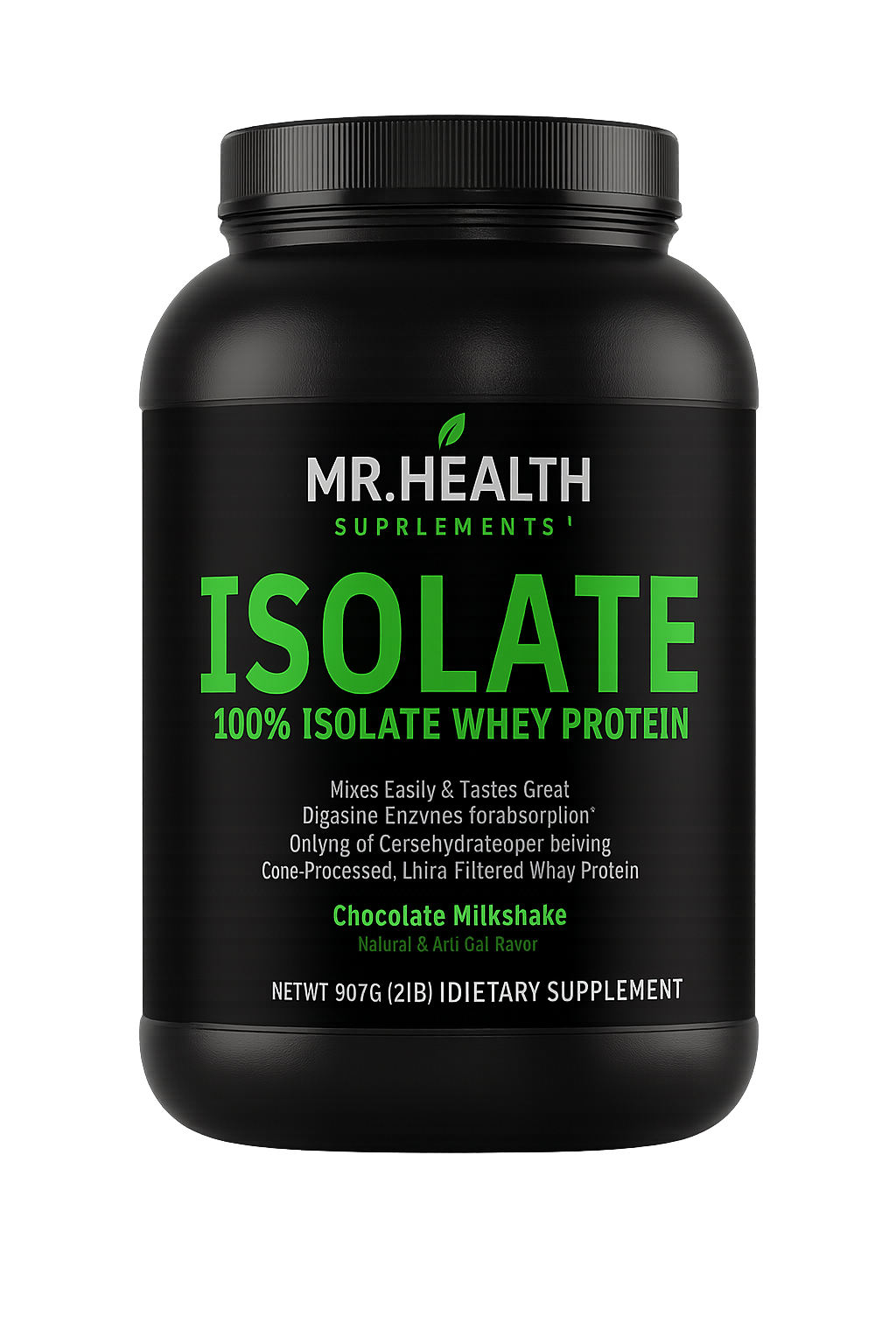 2lb 100% Whey Isolate Chocolate