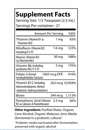 Fermented Vitamin B Complex 2 fl oz