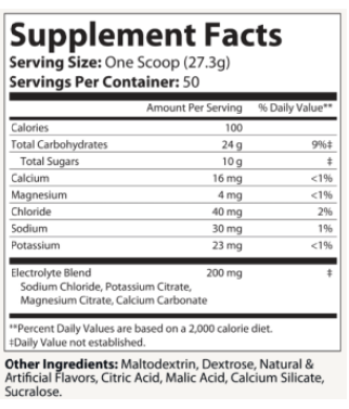 Recovery Carb + Electrolyte Summer Punch 1365g
