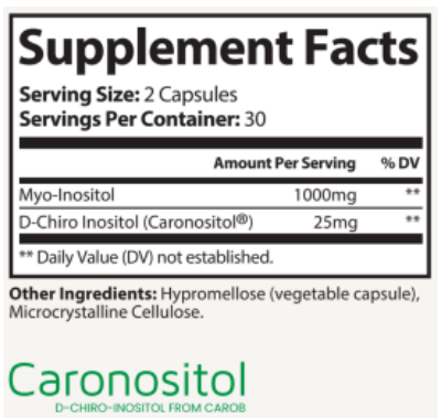 Myo & D-Chiro Inositol Plus – Hormonal & Reproductive Support