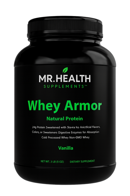 Whey Armor Natural Protein – Vanilla (2lb)