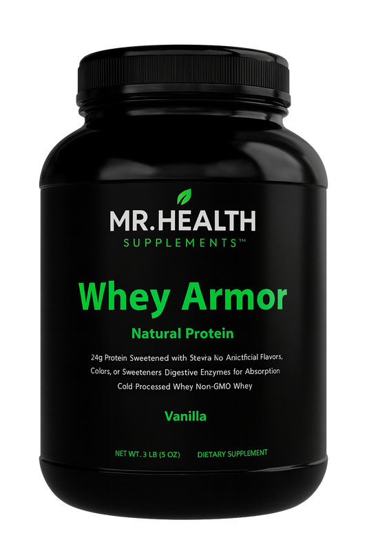 Whey Armor Natural Protein – Vanilla (2lb)